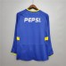 Boca Juniors 03/04 Home Dark Blue Long Sleeve Soccer Jersey